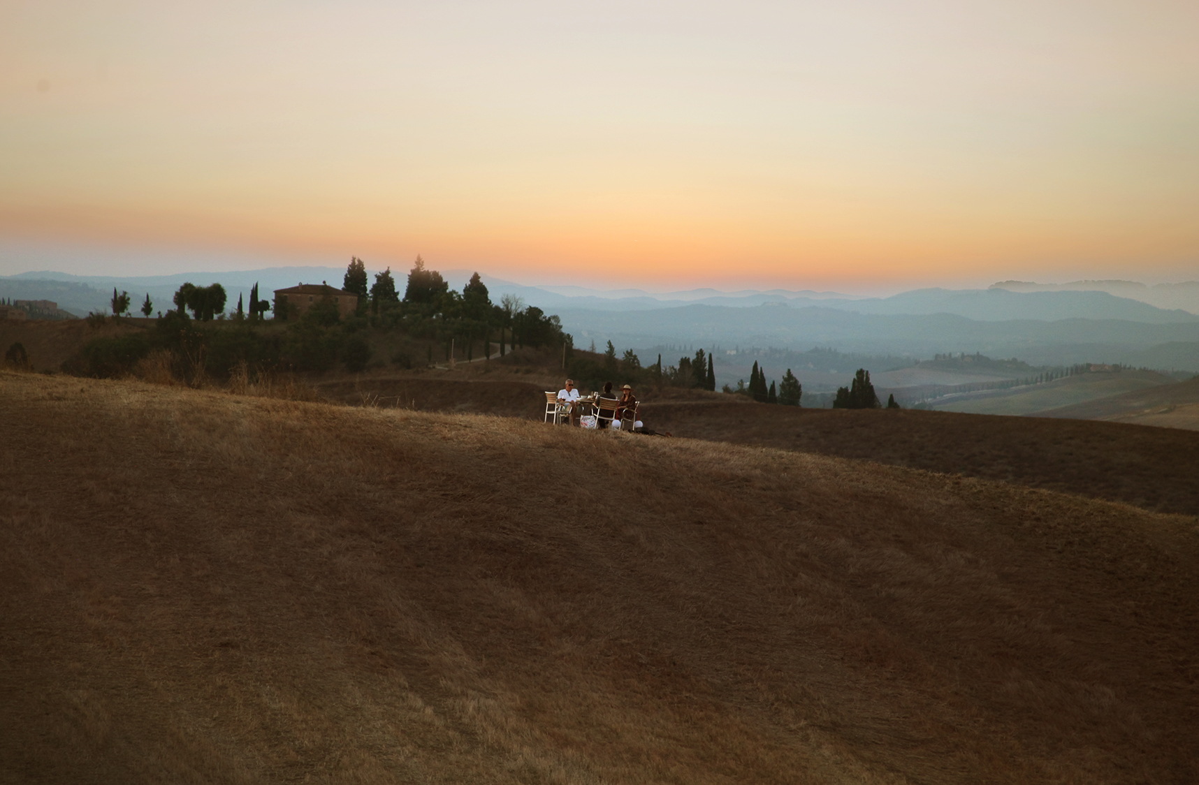 Landscape of Tuscany, Siena
